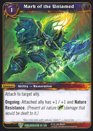 World of Warcraft TCG | Mark of the Untamed - Worldbreaker 37/270 | The Nerd Merchant