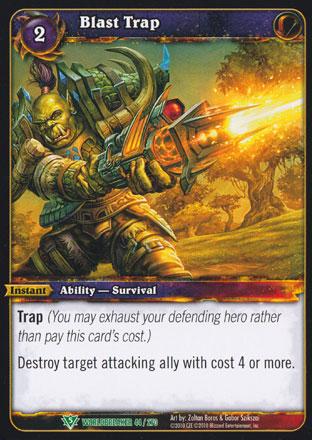 World of Warcraft TCG | Blast Trap - Worldbreaker 44/270 | The Nerd Merchant