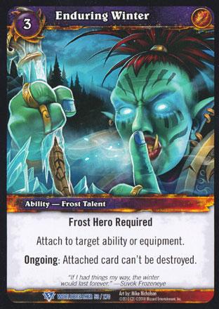 World of Warcraft TCG | Enduring Winter - Worldbreaker 53/270 | The Nerd Merchant