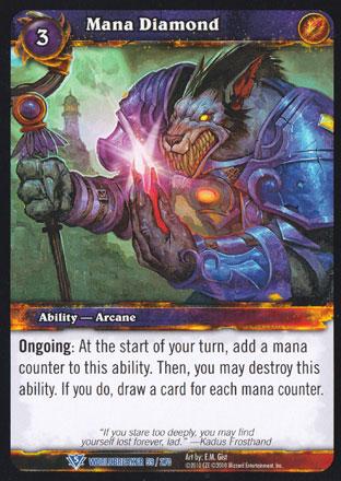 World of Warcraft TCG | Mana Diamond - Worldbreaker 59/270 | The Nerd Merchant