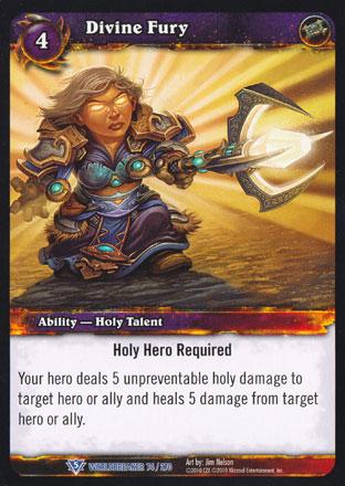 World of Warcraft TCG | Divine Fury - Worldbreaker 74/270 | The Nerd Merchant