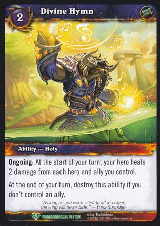 World of Warcraft TCG | Divine Hymn - Worldbreaker 75/270 | The Nerd Merchant