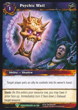 World of Warcraft TCG | Psychic Wail - Worldbreaker 80/270 | The Nerd Merchant