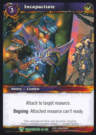 World of Warcraft TCG | Incapacitate - Worldbreaker 90/270 | The Nerd Merchant