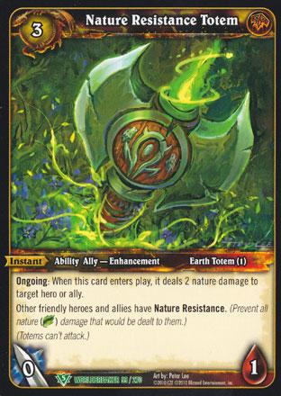 World of Warcraft TCG | Nature Resistance Totem - Worldbreaker 99/270 | The Nerd Merchant