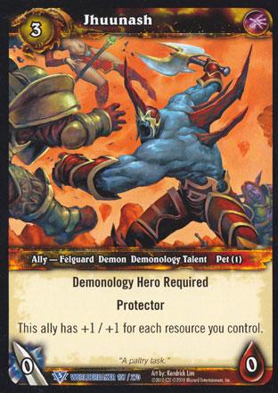 World of Warcraft TCG | Jhuunash - Worldbreaker 107/270 | The Nerd Merchant