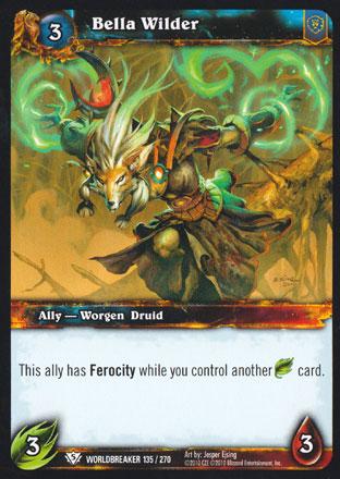 World of Warcraft TCG | Bella Wilder - Worldbreaker 135/270 | The Nerd Merchant