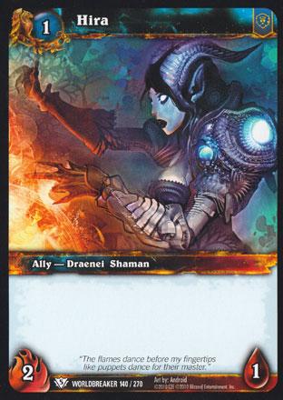 World of Warcraft TCG | Hira - Worldbreaker 140/270 | The Nerd Merchant