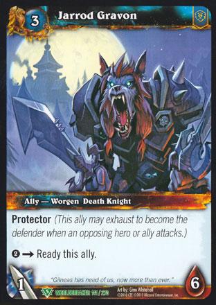World of Warcraft TCG | Jarrod Gravon - Worldbreaker 141/270 | The Nerd Merchant