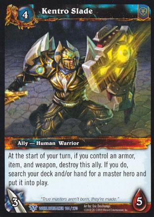 World of Warcraft TCG | Kentro Slade - Worldbreaker 144/270 | The Nerd Merchant