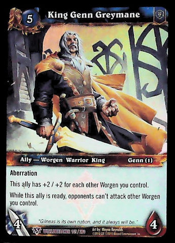 World of Warcraft TCG | King Genn Greymane (Foil) | The Nerd Merchant