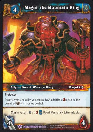 World of Warcraft TCG | Magni, the Mountain King - Worldbreaker 150/270 | The Nerd Merchant