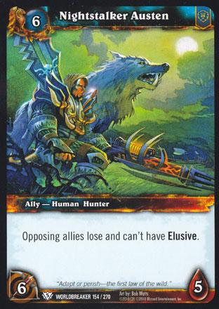 World of Warcraft TCG | Nightstalker Austen - Worldbreaker 154/270 | The Nerd Merchant