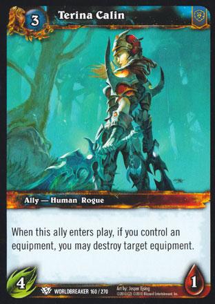 World of Warcraft TCG | Terina Calin - Worldbreaker 160/270 | The Nerd Merchant