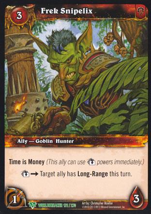 World of Warcraft TCG | Frek Snipelix - Worldbreaker 172/270 | The Nerd Merchant