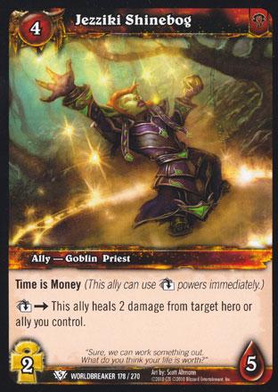 World of Warcraft TCG | Jezziki Shinebog - Worldbreaker 178/270 | The Nerd Merchant