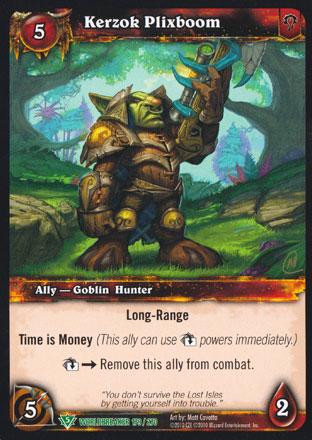 World of Warcraft TCG | Kerzok Plixboom - Worldbreaker 179/270 | The Nerd Merchant