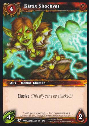 World of Warcraft TCG | Kistix Shockvat - Worldbreaker 180/270 | The Nerd Merchant