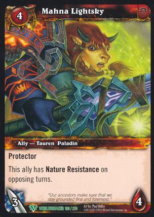 World of Warcraft TCG | Mahna Lightsky - Worldbreaker 183/270 | The Nerd Merchant