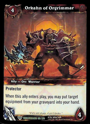 World of Warcraft TCG | Orkahn of Orgrimmar (Foil) - Worldbreaker 186/270 | The Nerd Merchant