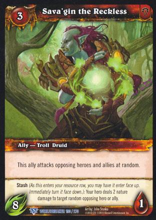 World of Warcraft TCG | Sava'gin the Reckless - Worldbreaker 190/270 | The Nerd Merchant