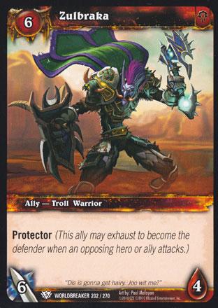 World of Warcraft TCG | Zulbraka - Worldbreaker 202/270 | The Nerd Merchant