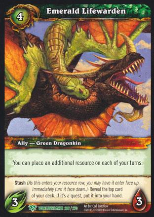World of Warcraft TCG | Emerald Lifewarden - Worldbreaker 206/270 | The Nerd Merchant