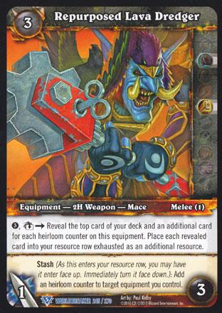 World of Warcraft TCG | Repurposed Lava Dredger - Worldbreaker 245/270 | The Nerd Merchant