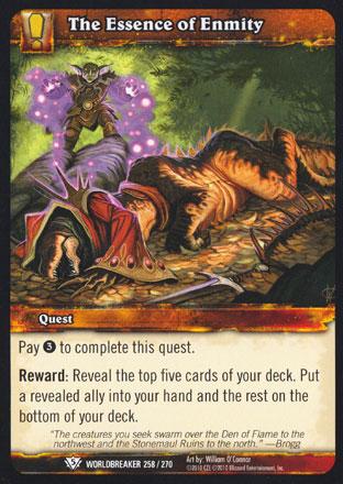 World of Warcraft TCG | The Essence of Enmity - Worldbreaker 258/270 | The Nerd Merchant