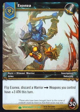 World of Warcraft TCG | Esonea - Wrathgate 4/220 | The Nerd Merchant