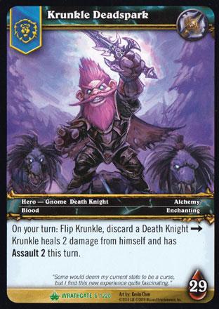 World of Warcraft TCG | Krunkle Deadspark - Wrathgate 6/220 | The Nerd Merchant