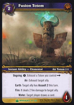 World of Warcraft TCG | Fusion Totem - Wrathgate 74/220 | The Nerd Merchant