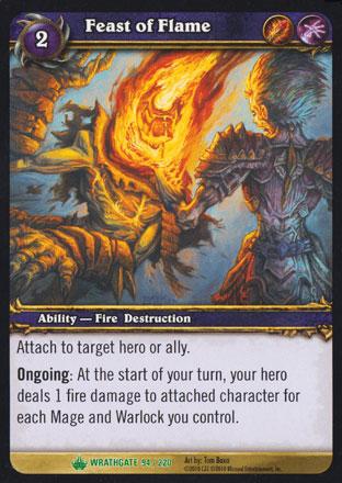 World of Warcraft TCG | Feast of Flame - Wrathgate 94/220 | The Nerd Merchant