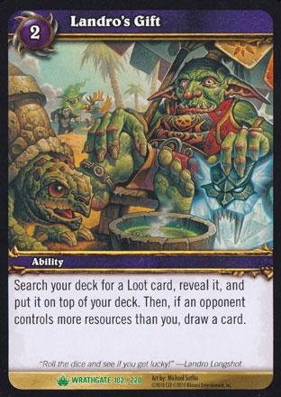 World of Warcraft TCG | Landro's Gift - Wrathgate 102/220 | The Nerd Merchant