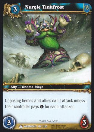 World of Warcraft TCG | Nurgle Tinkfrost - Wrathgate 126/220 | The Nerd Merchant