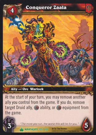 World of Warcraft TCG | Conqueror Zaala - Wrathgate 135/220 | The Nerd Merchant