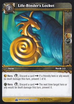 World of Warcraft TCG | Life-Binder's Locket - Wrathgate 183/220 | The Nerd Merchant