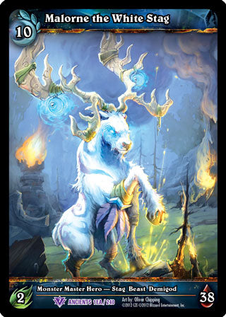 World of Warcraft TCG | Malorne the White Stag (Full Art) - War of the Ancients 1/240 | The Nerd Merchant