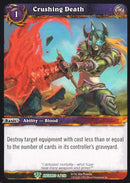 World of Warcraft TCG | Crushing Death - War of the Ancients 3/240 | The Nerd Merchant