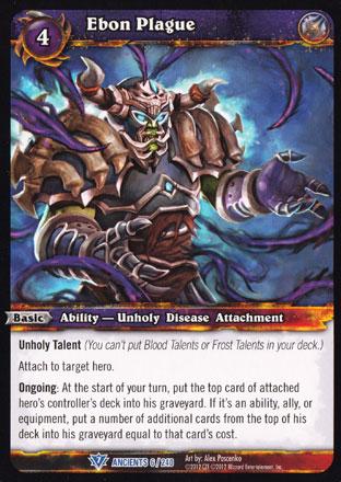 World of Warcraft TCG | Ebon Plague - War of the Ancients 6/240 | The Nerd Merchant