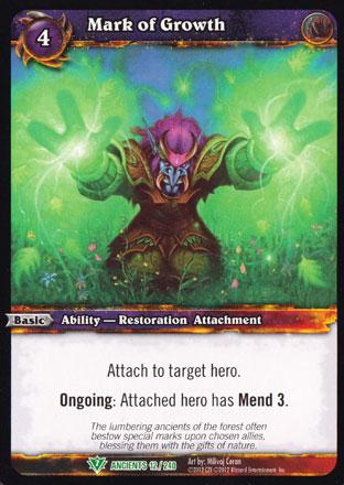 World of Warcraft TCG | Mark of Growth - War of the Ancients 12/240 | The Nerd Merchant