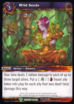 World of Warcraft TCG | Wild Seeds - War of the Ancients 15/240 | The Nerd Merchant