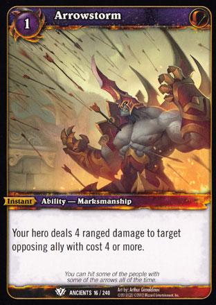 World of Warcraft TCG | Arrowstorm - War of the Ancients 16/240 | The Nerd Merchant