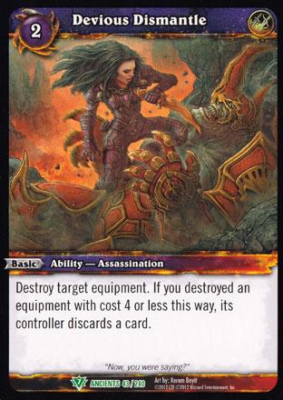 World of Warcraft TCG | Devious Dismantle - War of the Ancients 43/240 | The Nerd Merchant