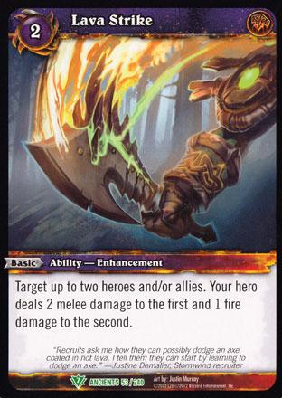 World of Warcraft TCG | Lava Strike - War of the Ancients 53/240 | The Nerd Merchant