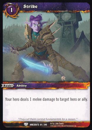 World of Warcraft TCG | Strike - War of the Ancients 81/240 | The Nerd Merchant