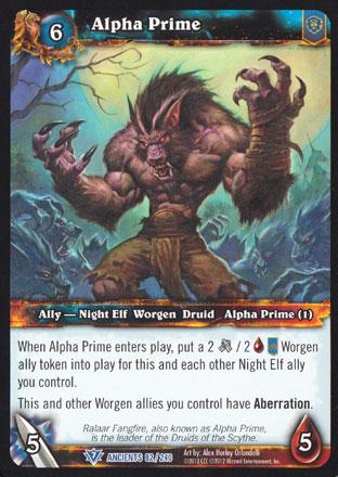 World of Warcraft TCG | Alpha Prime - War of the Ancients 82/240 | The Nerd Merchant