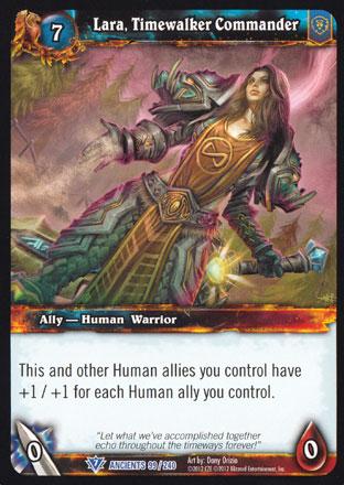 World of Warcraft TCG | Lara, Timewalker Commander - War of the Ancients 99/240 | The Nerd Merchant