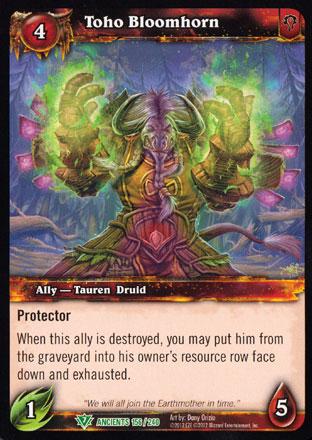 World of Warcraft TCG | Toho Bloomhorn - War of the Ancients 156/240 | The Nerd Merchant