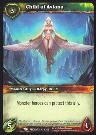 World of Warcraft TCG | Child of Aviana - War of the Ancients 167/240 | The Nerd Merchant